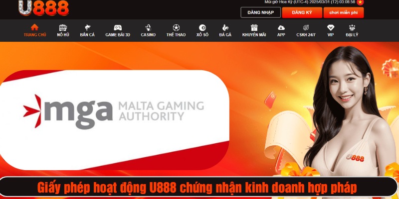 Malta Gaming Authority cấp phép cho U888