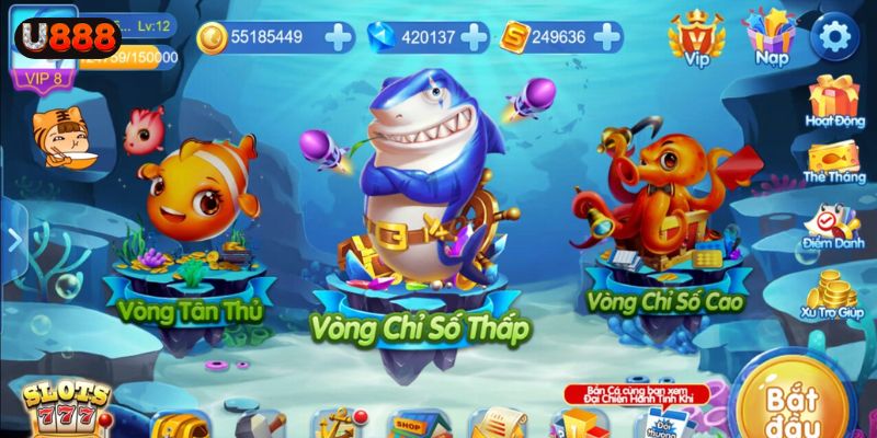 Tạo tài khoản trên hệ thống U888 để tham gia săn cá