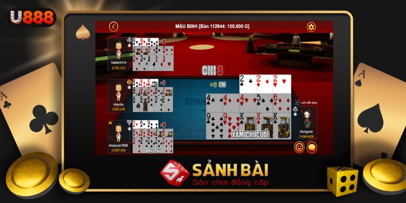 Biết khi nên dừng lại khi tham gia game bài U888