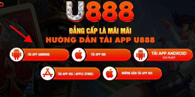 Nhấn vào nút Tải app Android