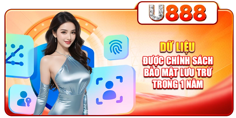 Dữ liệu được chính sách bảo mật lưu trữ trong 1 năm