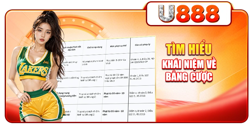 Tìm hiểu khái niệm về bảng cược
