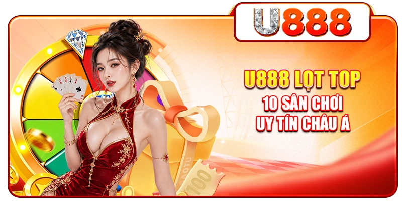U888 lọt top 10 sân chơi uy tín châu Á